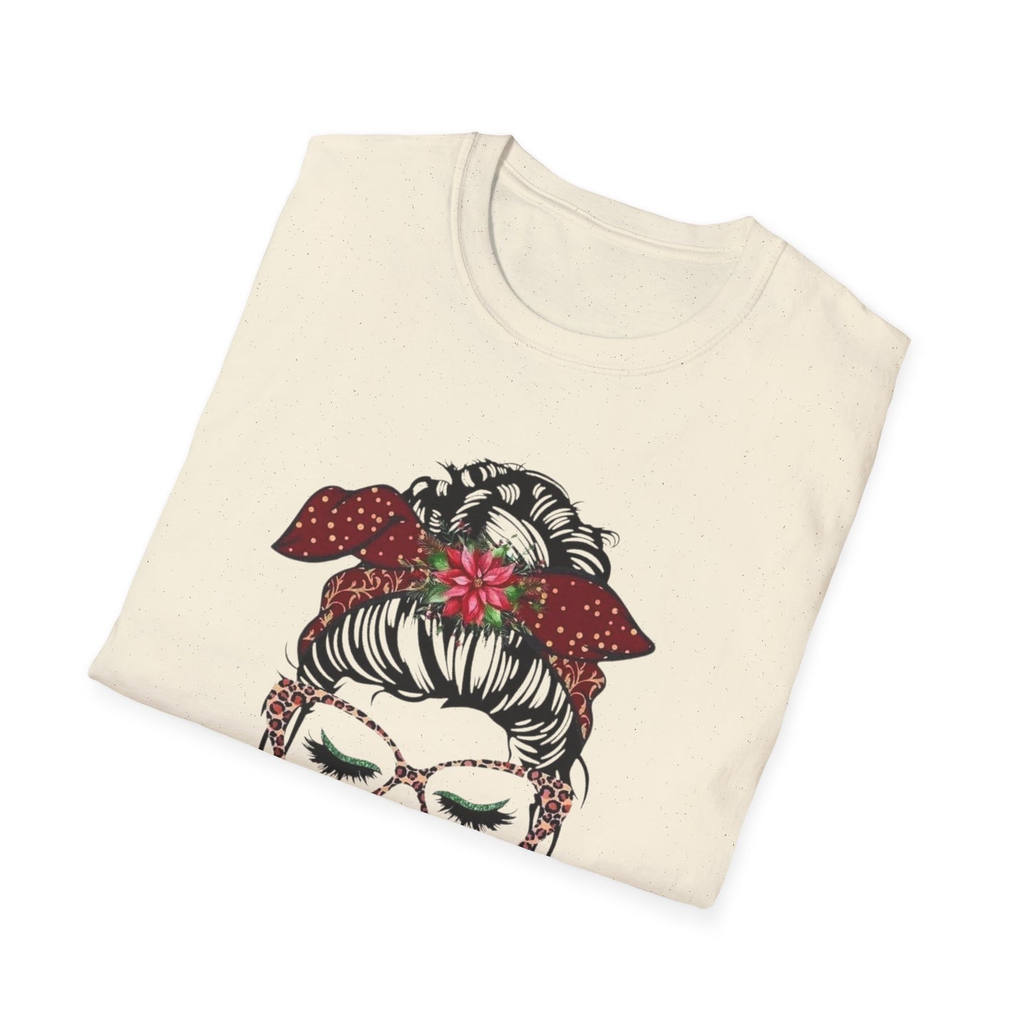 December Girl Unisex Softstyle T-Shirt, Christmas Gift, Holiday Apparel, Birthday Shirt, Casual Wear, Festive Top