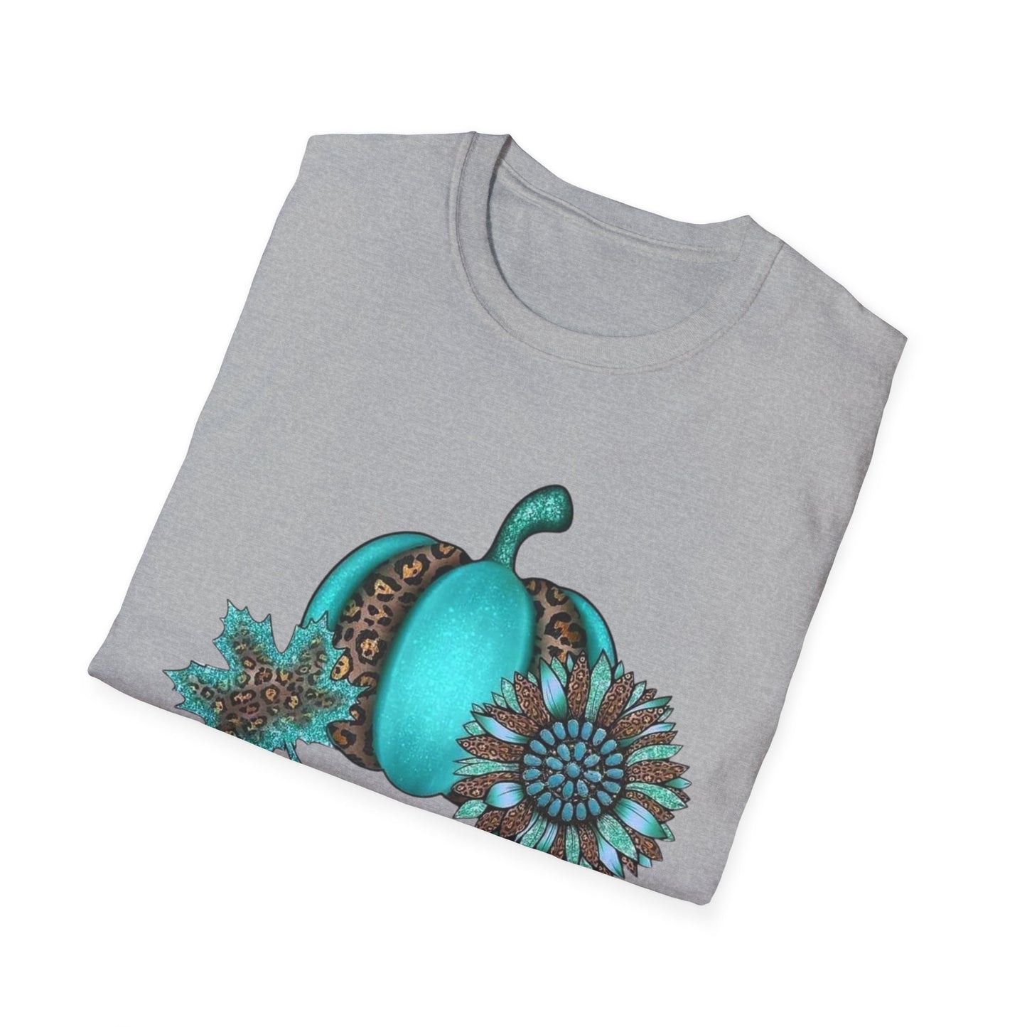 Autumn Vibes Unisex T-Shirt, Cozy Fall Tee, Pumpkin Art Shirt, Nature Lover Gift, Thanksgiving Apparel