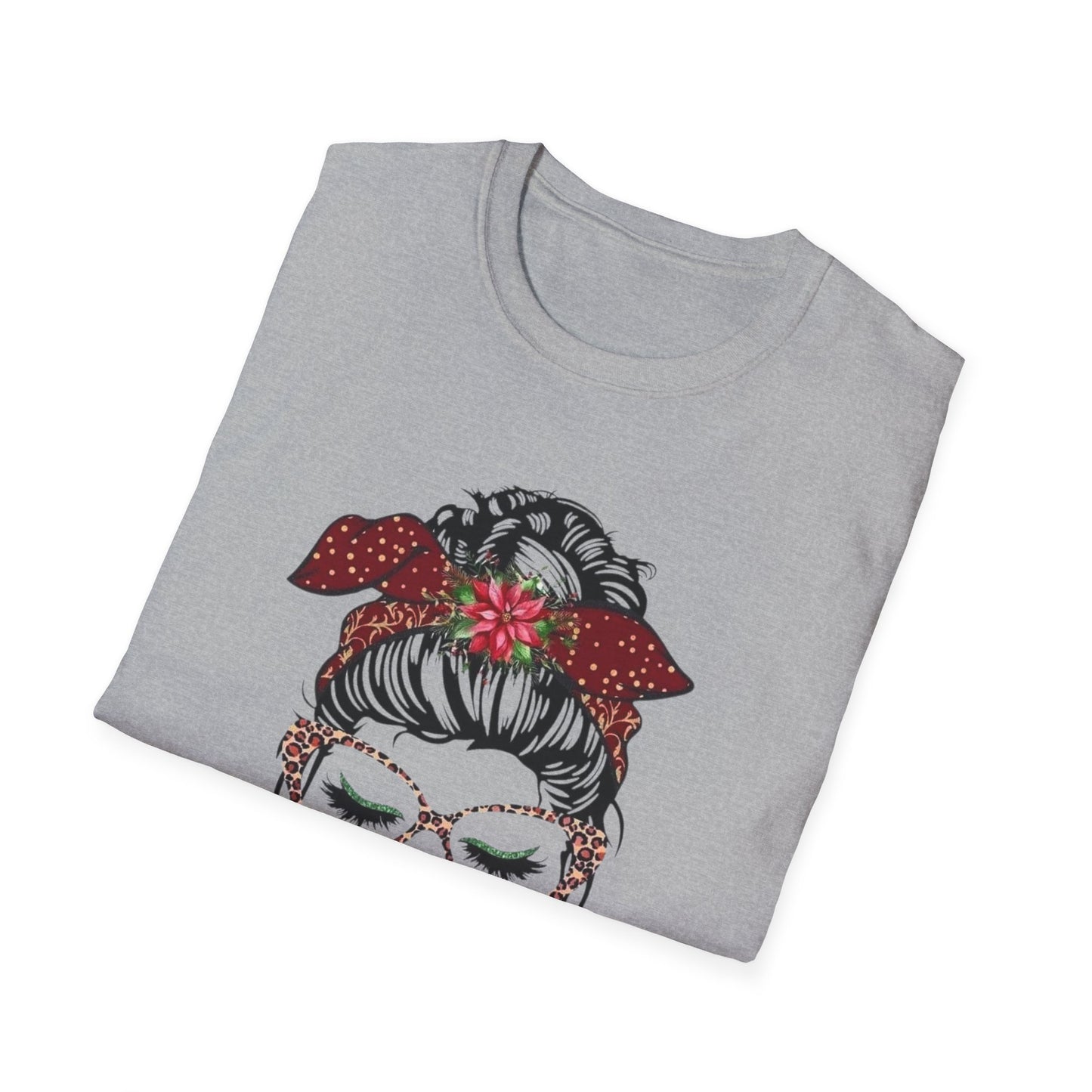 December Girl Unisex Softstyle T-Shirt, Christmas Gift, Holiday Apparel, Birthday Shirt, Casual Wear, Festive Top