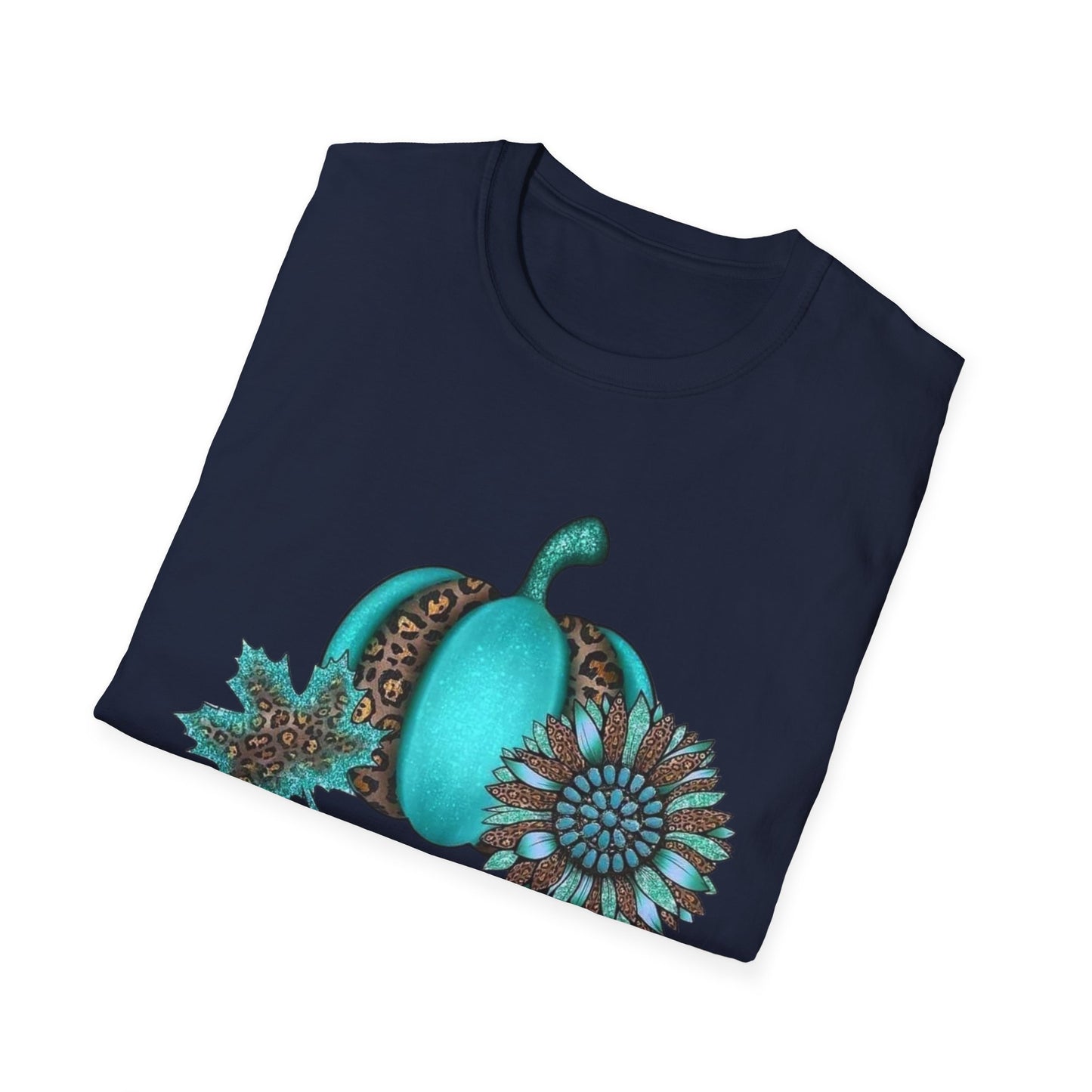 Autumn Vibes Unisex T-Shirt, Cozy Fall Tee, Pumpkin Art Shirt, Nature Lover Gift, Thanksgiving Apparel