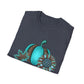 Autumn Vibes Unisex T-Shirt, Cozy Fall Tee, Pumpkin Art Shirt, Nature Lover Gift, Thanksgiving Apparel