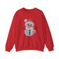 Snowman Knit Crewneck Sweatshirt