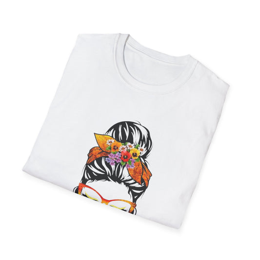 November Girl T-Shirt, Cute Graphic Tee, Fall Birthday Gift, Women's Unisex Shirt, Casual Autumn Wear, Floral Design Shirt