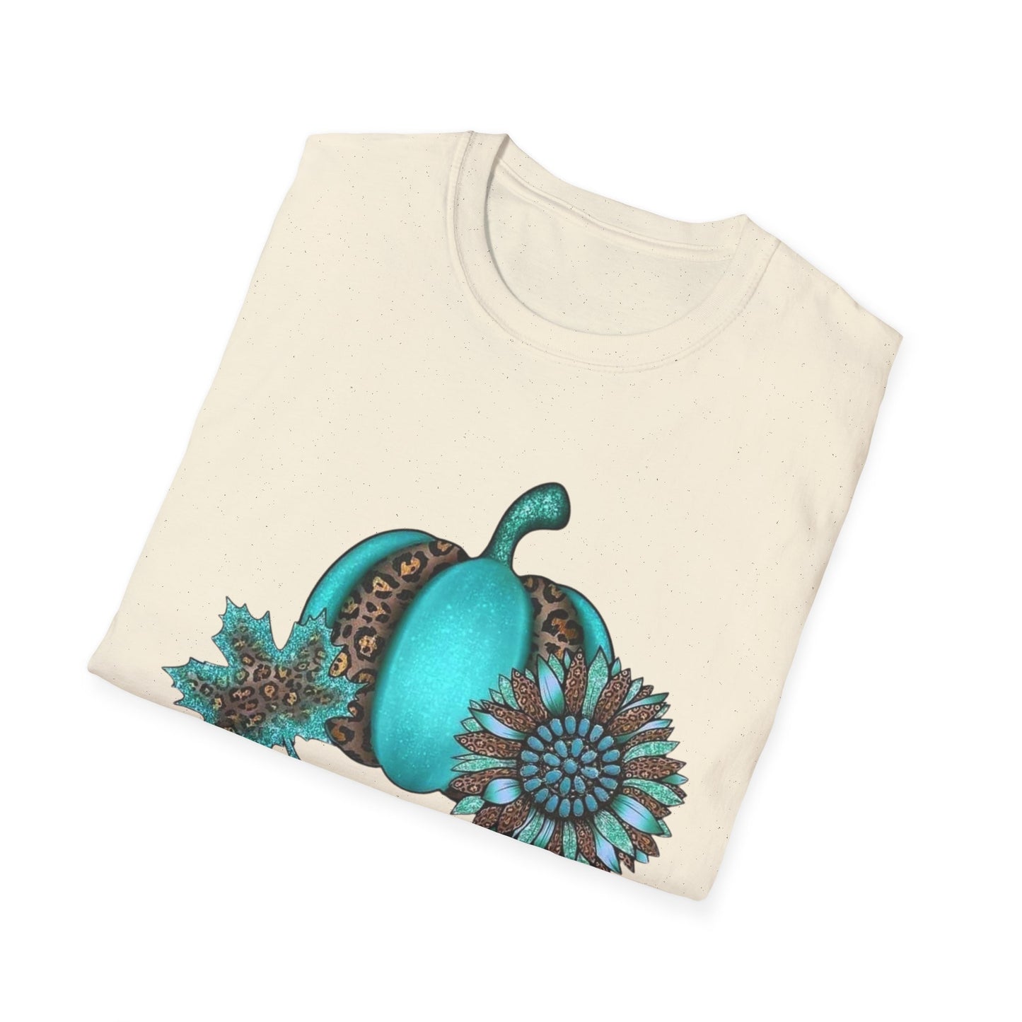 Autumn Vibes Unisex T-Shirt, Cozy Fall Tee, Pumpkin Art Shirt, Nature Lover Gift, Thanksgiving Apparel