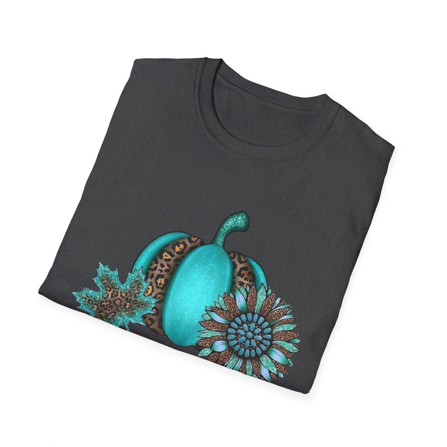 Autumn Vibes Unisex T-Shirt, Cozy Fall Tee, Pumpkin Art Shirt, Nature Lover Gift, Thanksgiving Apparel
