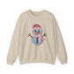 Snowman Knit Crewneck Sweatshirt