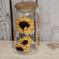 Sunflowers 16 oz class can