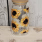 Sunflowers 16 oz class can