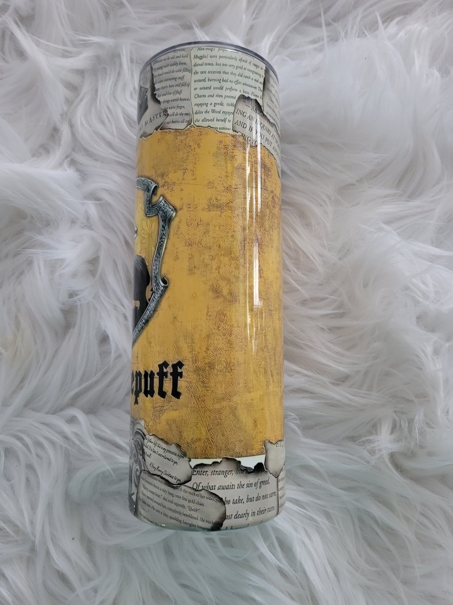 Harry Potter Inspired Hufflepuff Tumbler 20 oz