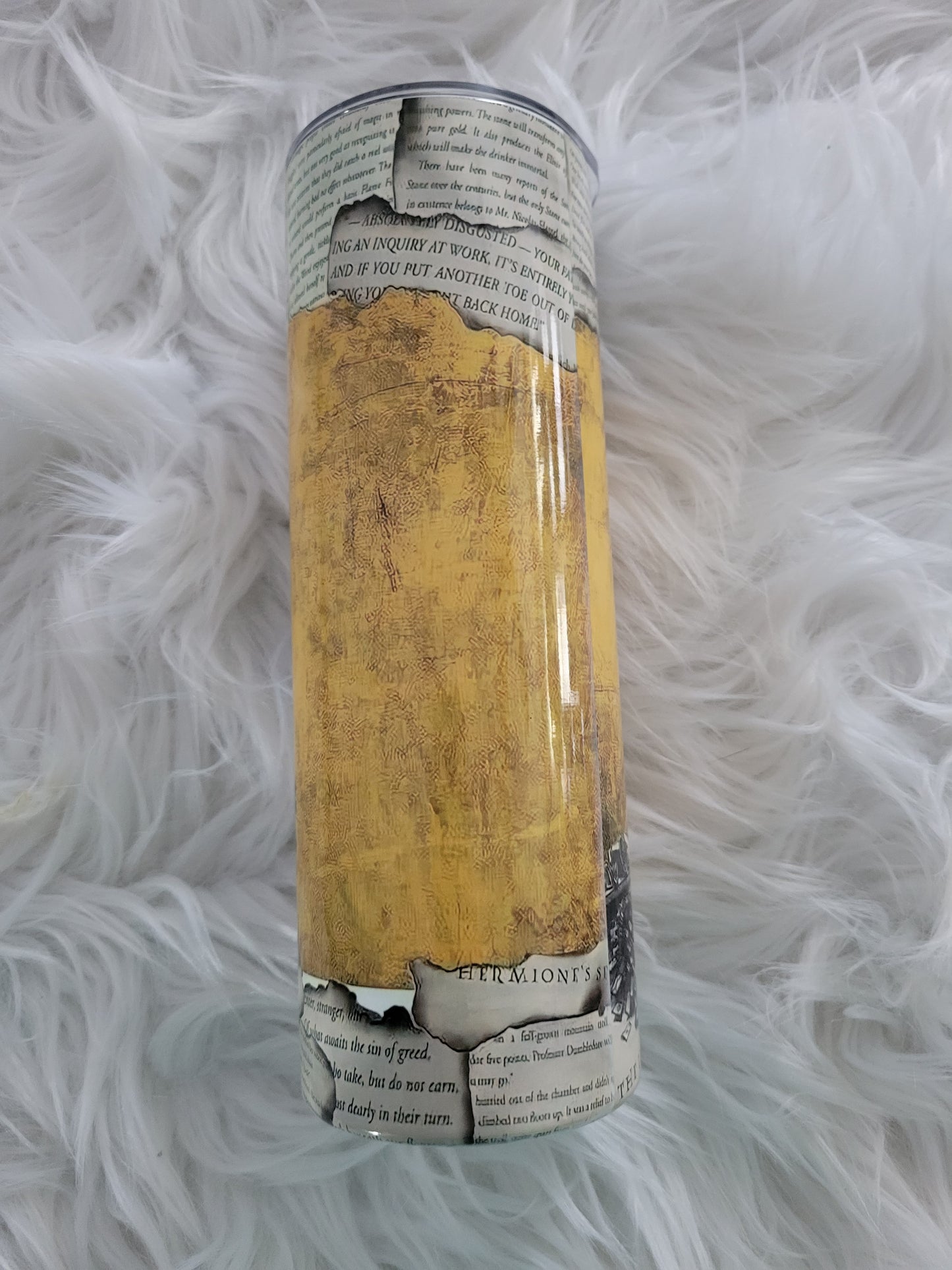 Harry Potter Inspired Hufflepuff Tumbler 20 oz