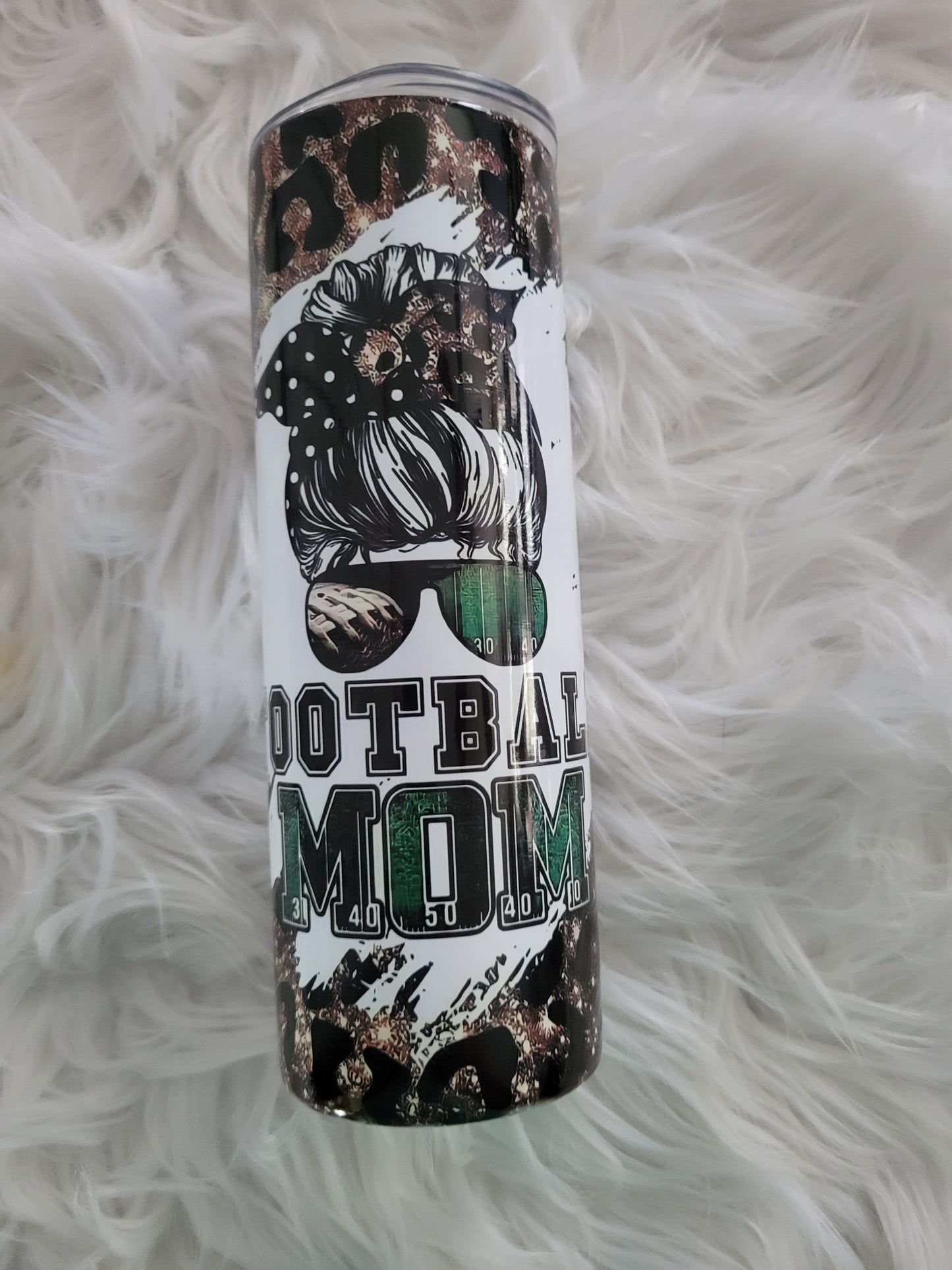 Football Mom Tumbler 20 oz