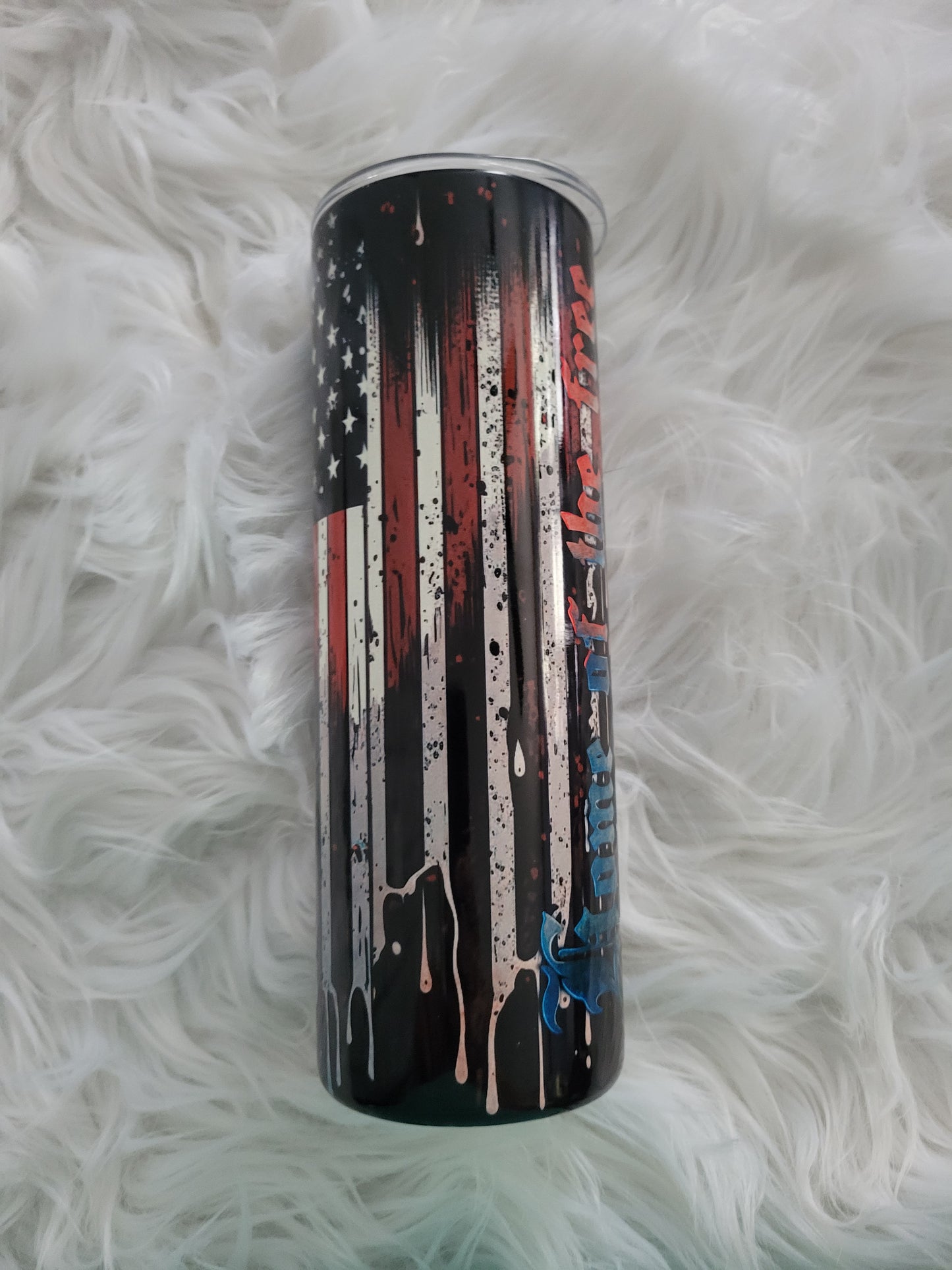 We the people skull Tumbler 20 oz