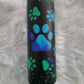 Paw Prints Glow 20 oz Tumbler