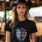 Colorful Wolf Graphic Tee, Unisex Softstyle T-Shirt, Vibrant Animal Art Shirt, Wildlife Lover Gift, Inspirational Casual Wear