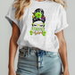 August Girl T-Shirt, Floral Graphic Tee, Gift for August Birthdays, Summer Apparel, Cute Casual Wear
