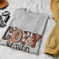 Cozy Season Unisex T-Shirt, Fall Fashion Tee, Animal Print Shirt, Comfortable Casual Wear, Gift for Friends, Autumn Apparel