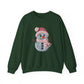 Snowman Knit Crewneck Sweatshirt