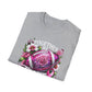 Pink Ribbon Football T-Shirt, Sports Awareness Tee, Unisex Casual Wear, Breast Cancer Awareness, Gift for Supporters