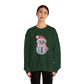 Snowman Knit Crewneck Sweatshirt