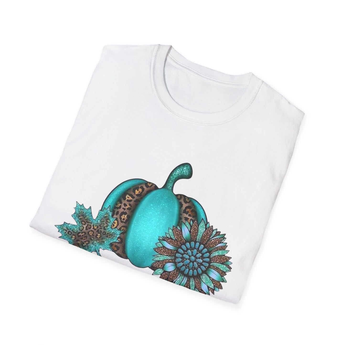 Autumn Vibes Unisex T-Shirt, Cozy Fall Tee, Pumpkin Art Shirt, Nature Lover Gift, Thanksgiving Apparel