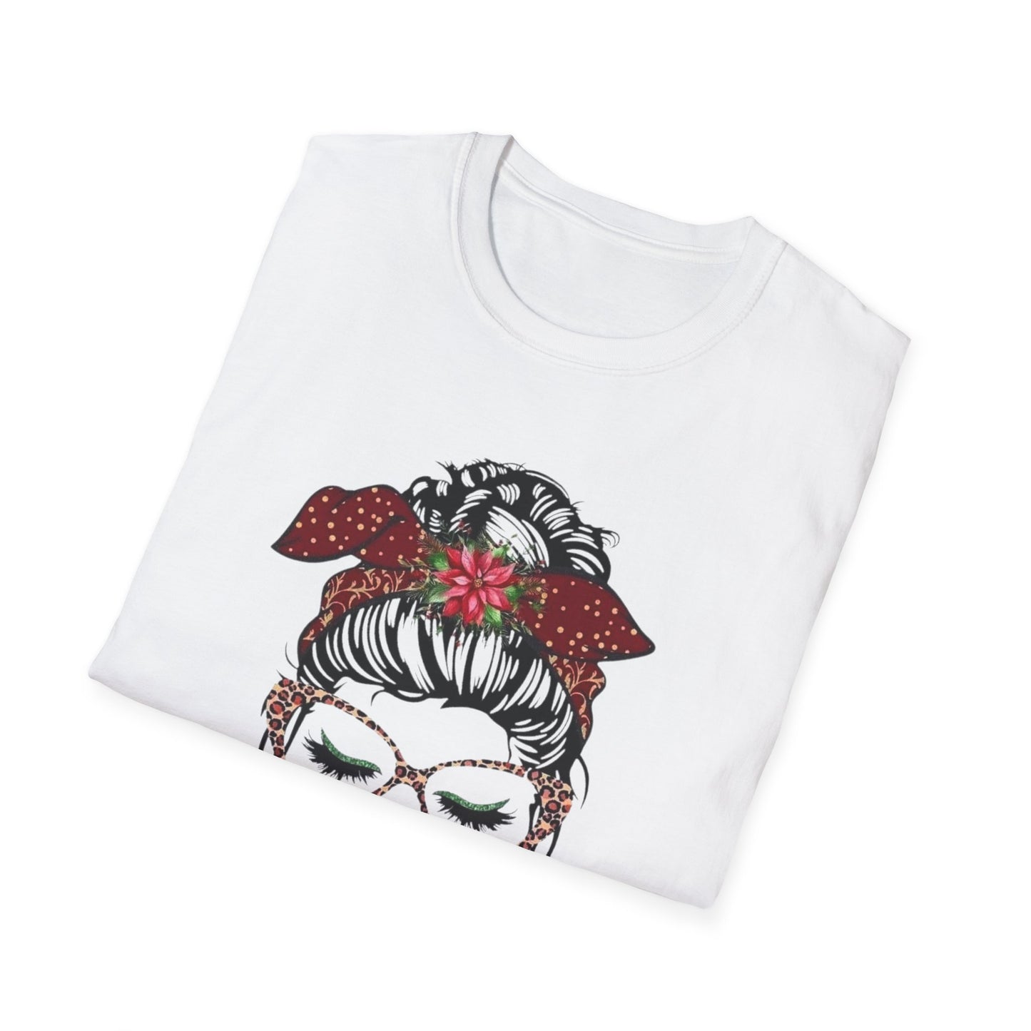 December Girl Unisex Softstyle T-Shirt, Christmas Gift, Holiday Apparel, Birthday Shirt, Casual Wear, Festive Top