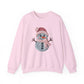 Snowman Knit Crewneck Sweatshirt