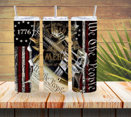 We the People 1776 tumbler