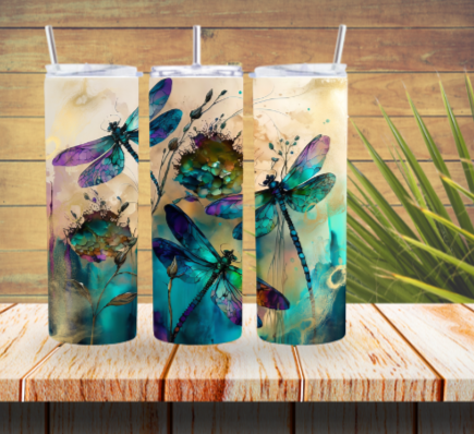 Dragon Flies Tumbler